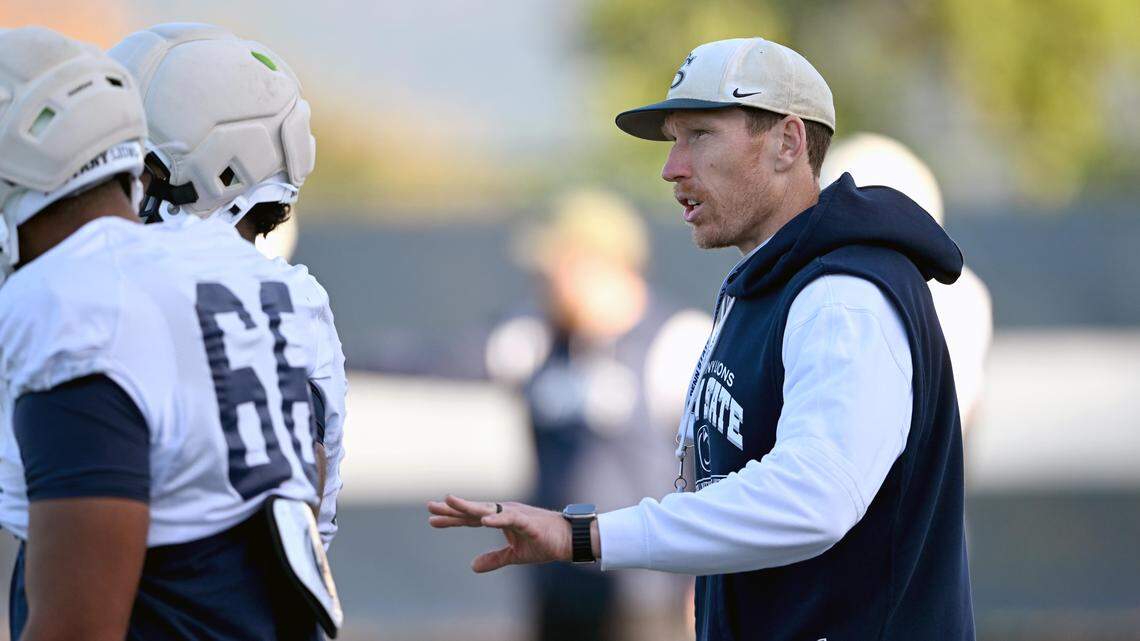 Penn State OL coach Phil Trautwein to join SEC team in same role, per source