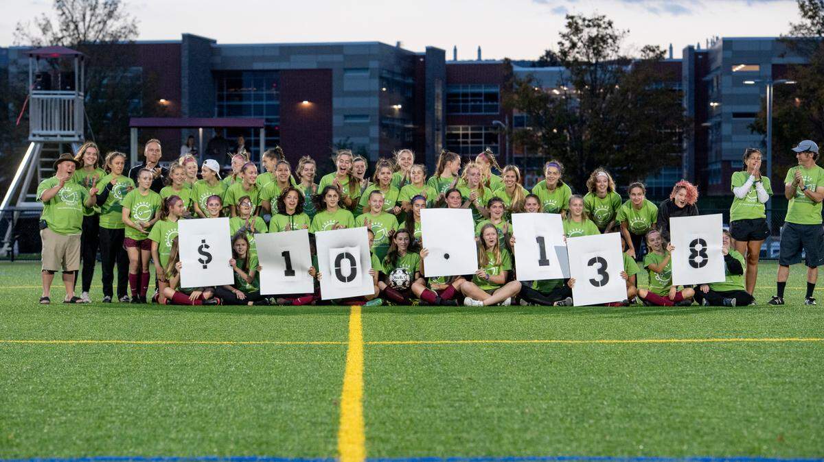 State College girls soccer team reveals that they raised $10,138 for Good Day Cafe as part of their annual When Soccer Becomes Greater efforts.