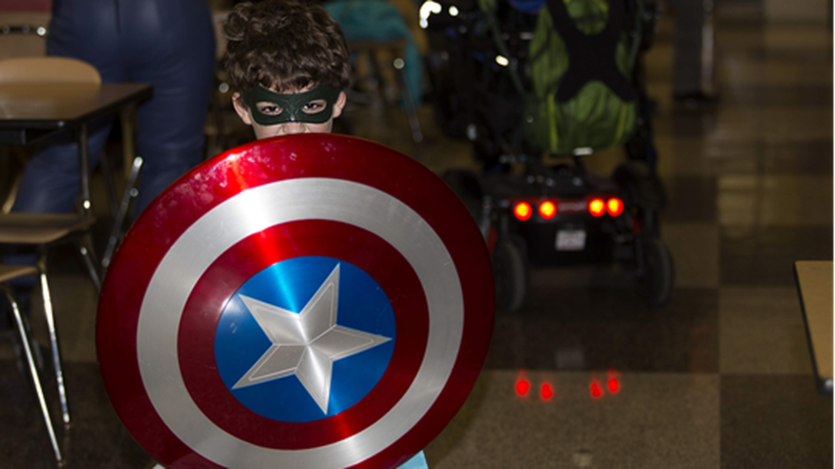 Tides recently welcomed superheroes from the Alliance of Heroic Hearts.