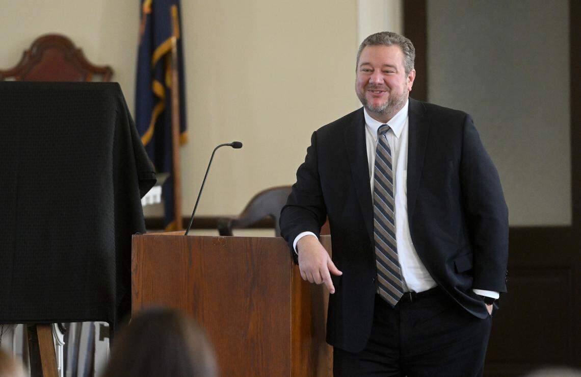 Centre County President Judge Jonathan Grine on Tuesday, Dec. 13, 2022.