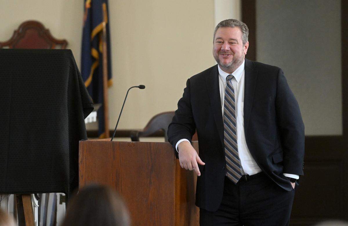 Centre County President Judge Jonathan Grine on Tuesday, Dec. 13, 2022.