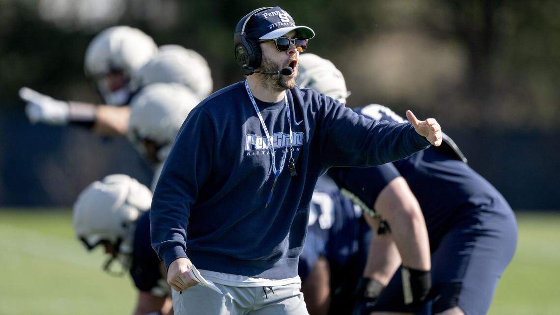 How Taylor Mouser rose through the ranks to become Penn State’s offensive coordinator