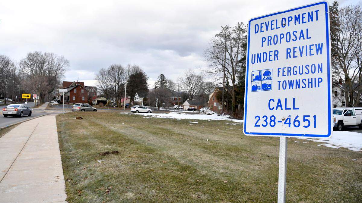 A new student housing project is proposed at the intersection of West College Avenue and Buckhout Street in Ferguson Township.