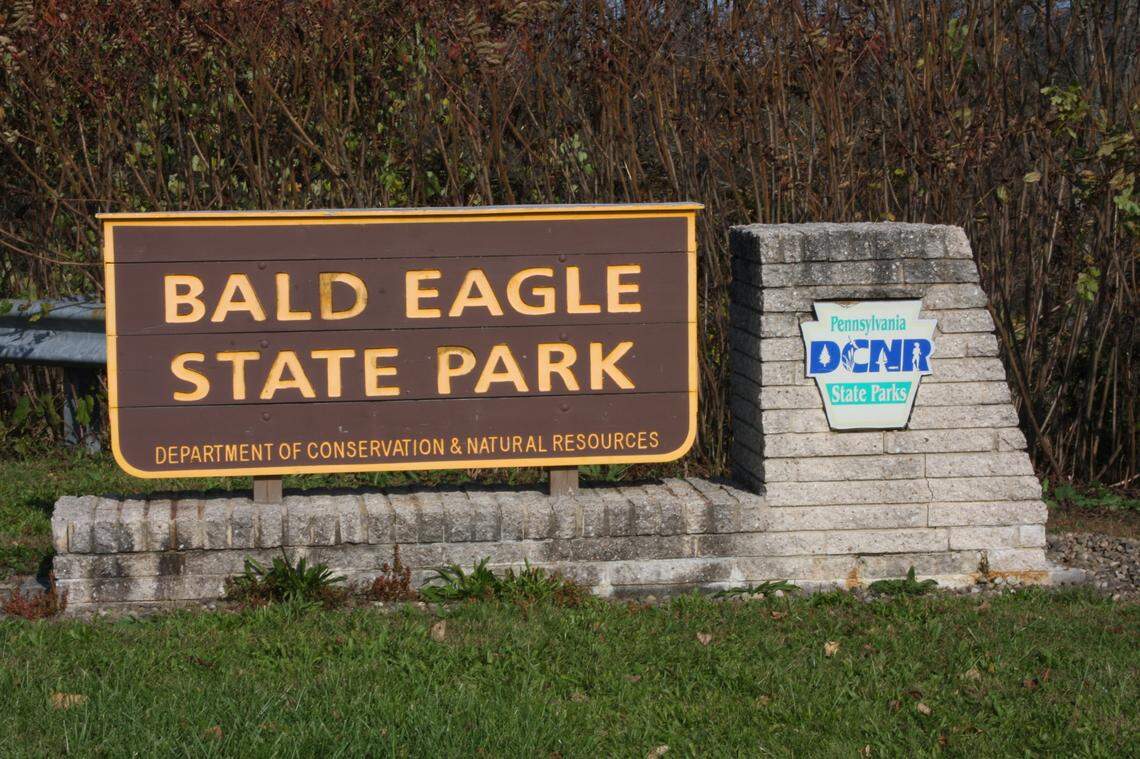 Bald Eagle State Park is one of the largest state parks in Pennsylvania.