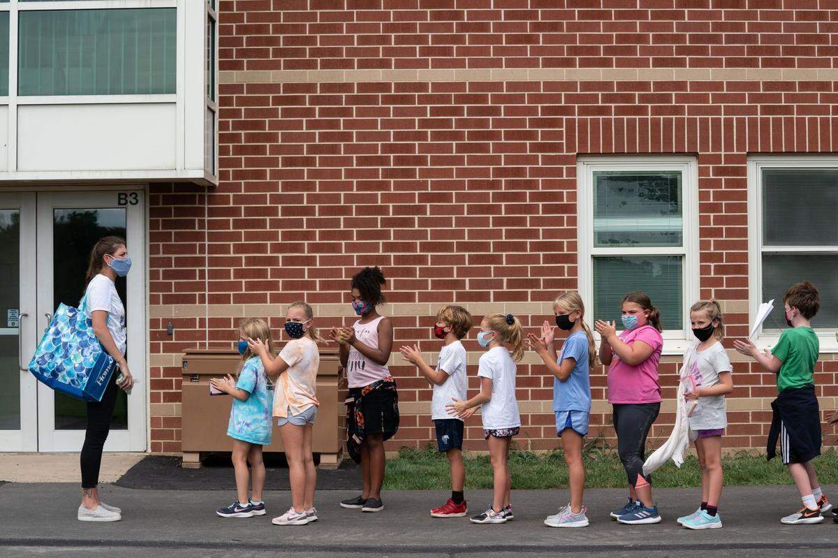 There is no statewide mandate to wear masks in public schools, though Gov. Tom Wolf has called the GOP-led legislature to institute such a requirement.