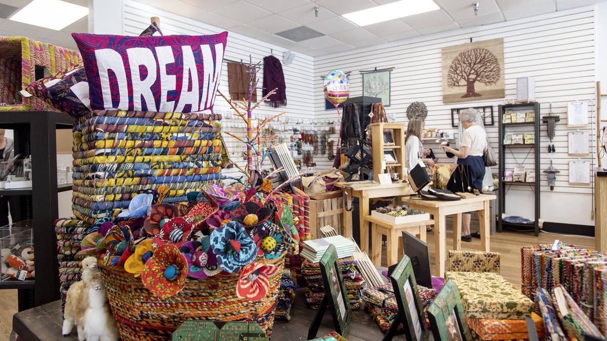 A Ten Thousand Villages store has opened on South Atherton Street.