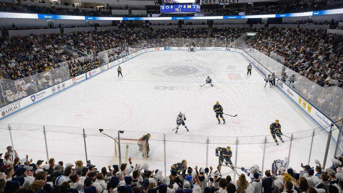 No. 7 Penn State men’s hockey returns to Pegula Ice Area with series with No. 2 Minnesota