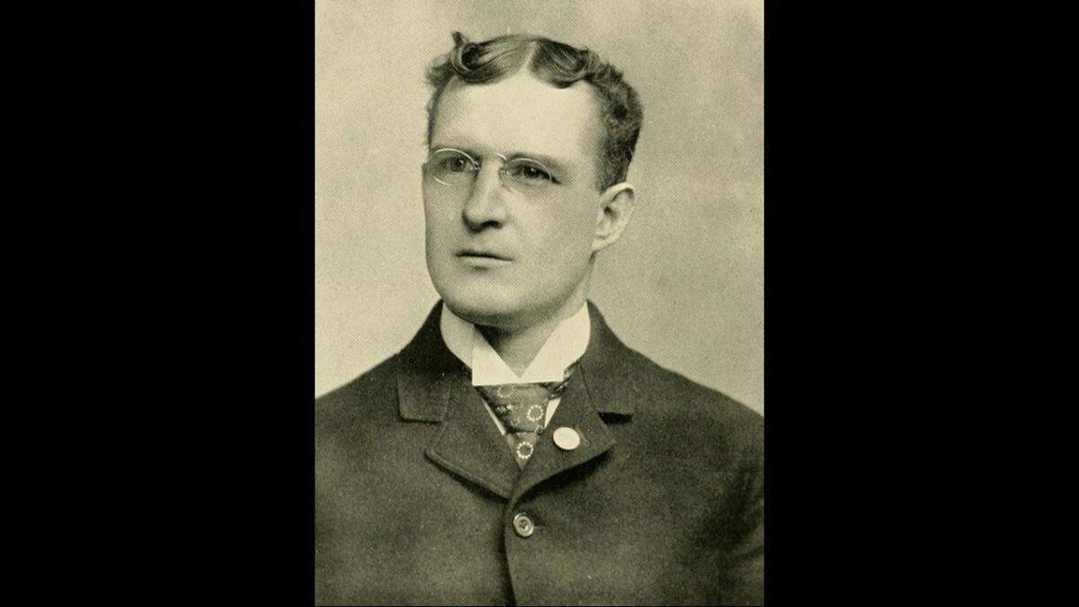 George W. Hoskins, seen here in 1905, is credited as Penn State’s first football coach.