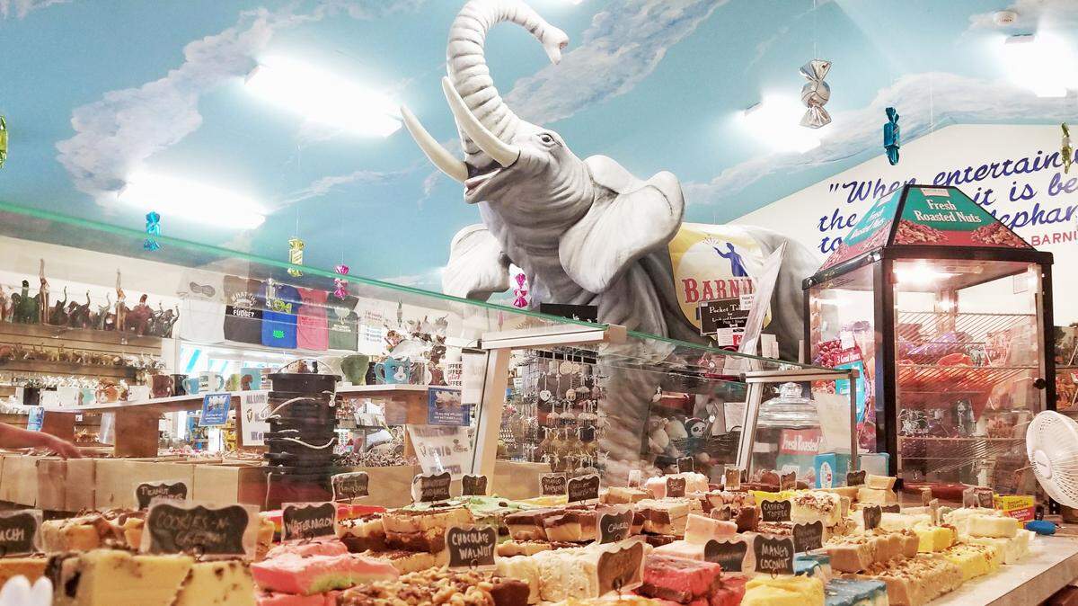 See 12,000 elephants and enjoy homemade fudge at this Pennsylvania roadside attraction