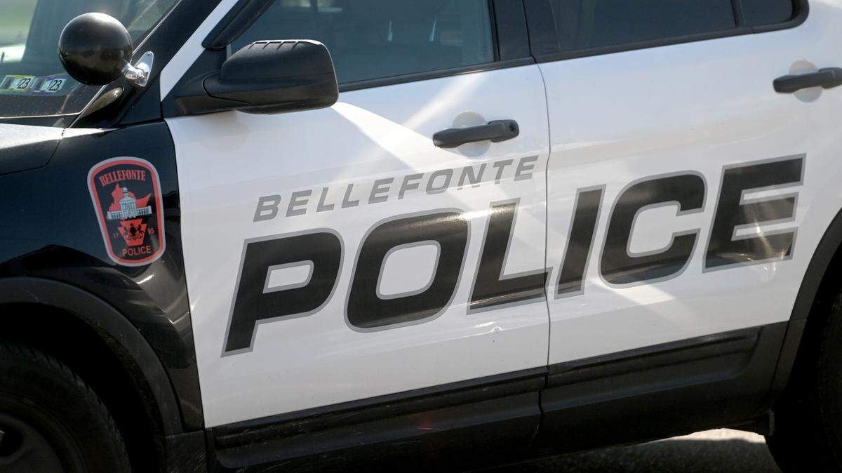 A Bellefonte Police car on March 29, 2023.