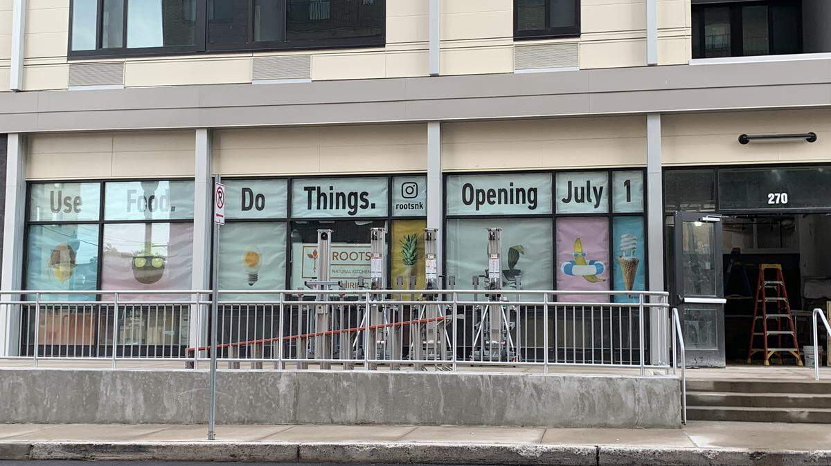 Roots Natural Kitchen is set to open July 1 at 270 E. Beaver Ave.