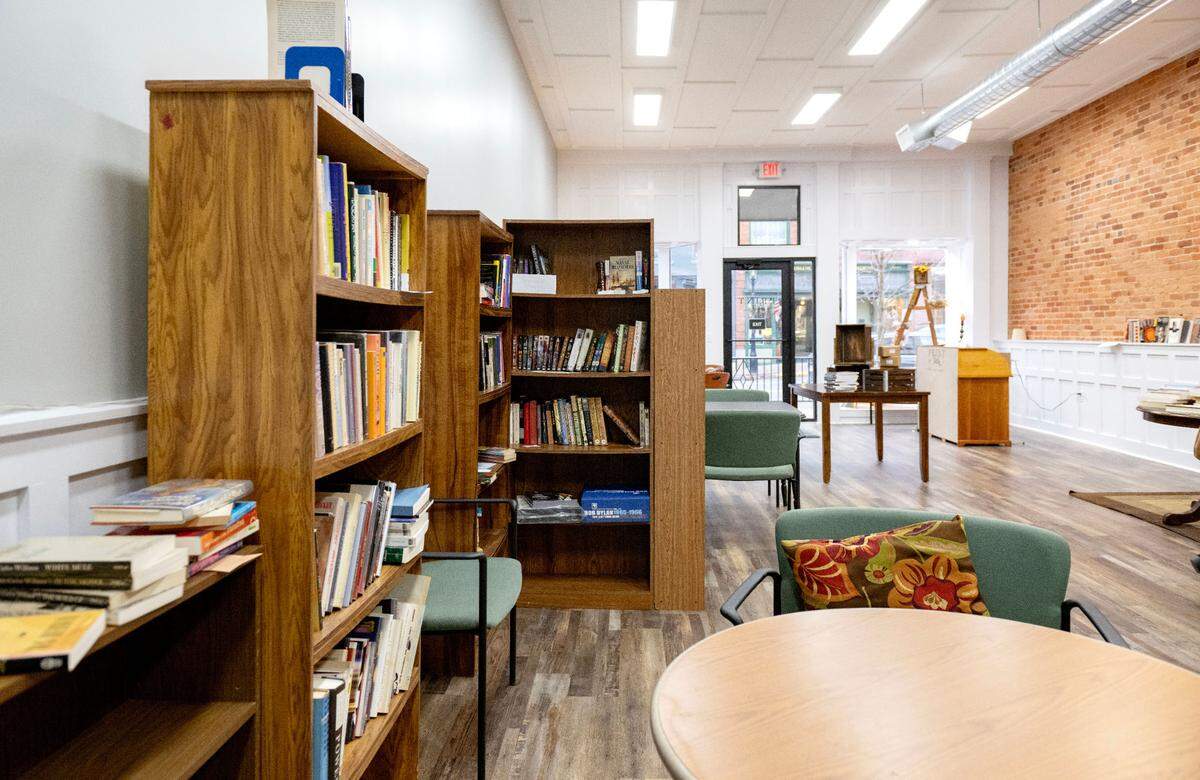 The Print Factory in Bellefonte is a bookstore and community gathering space.
