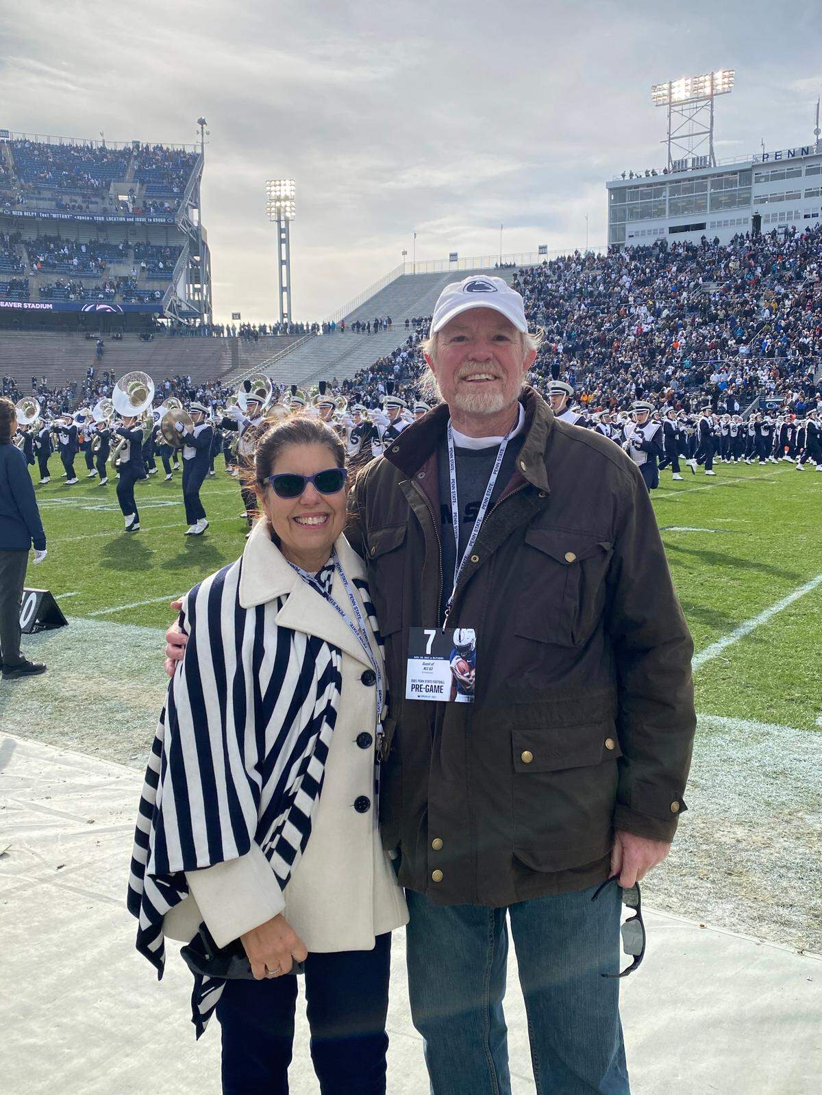 Jeff and Sharon Hyde said that the university was a major attraction when considering retirement destinations.