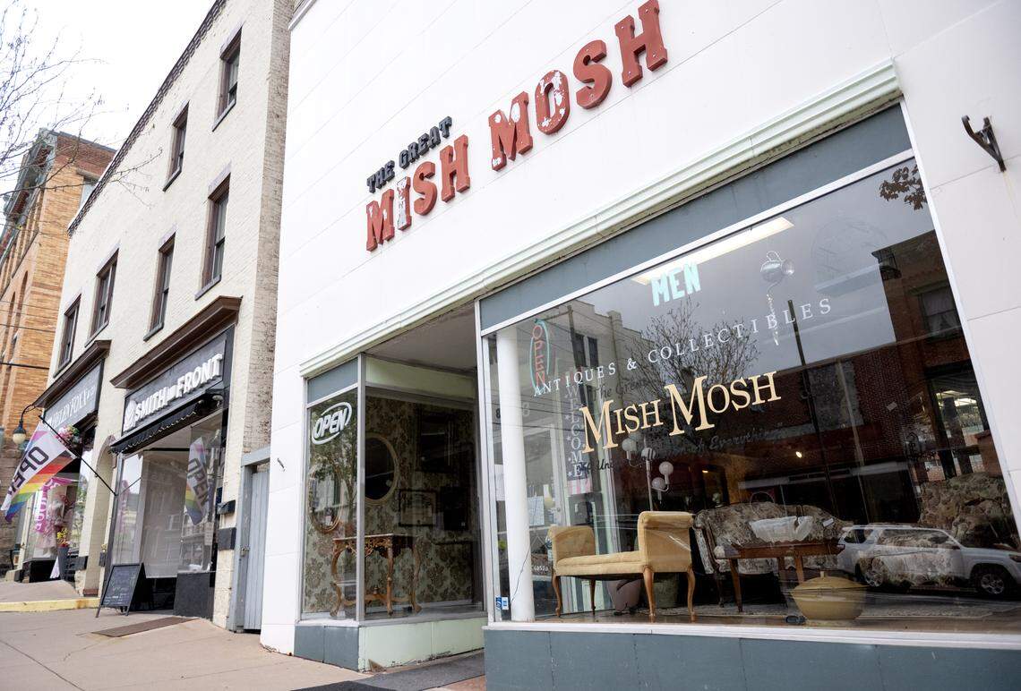 The Great Mish Mosh is located on South Allegheny Street in Bellefonte.