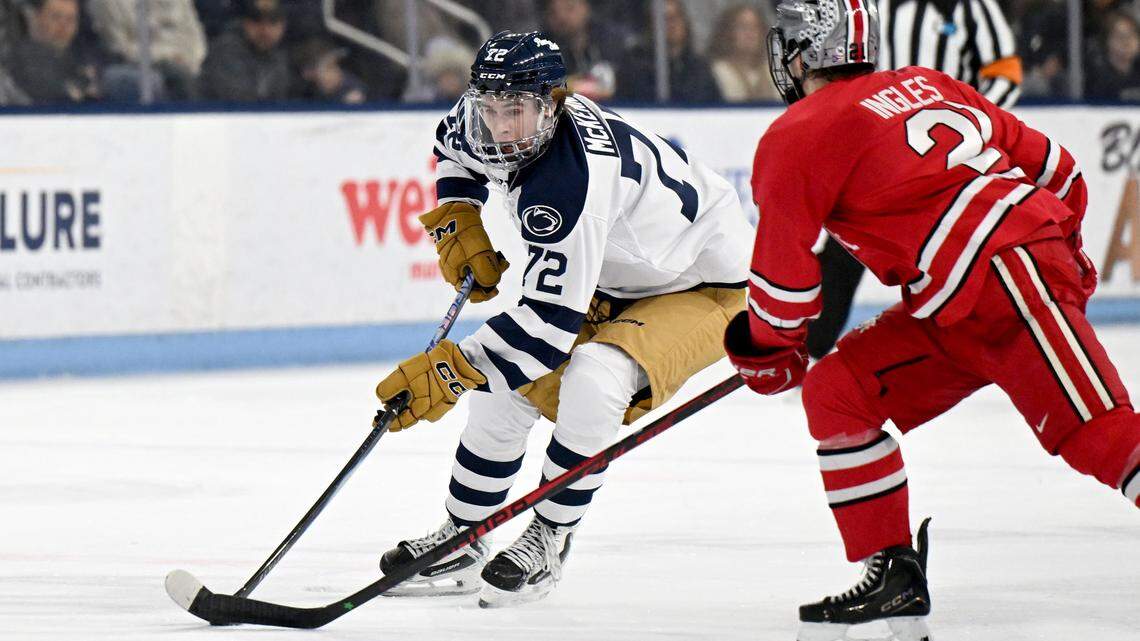 Why Penn State hockey’s Gavin McKenna might only be getting started after historic night