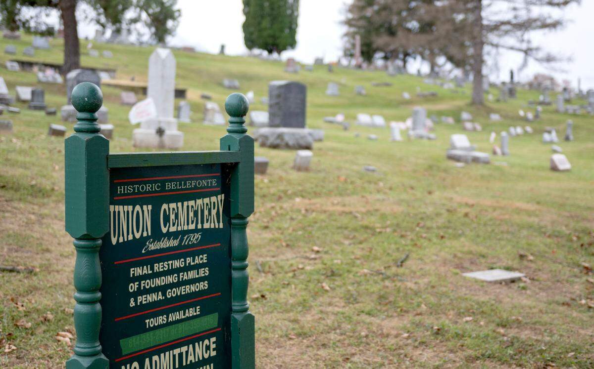 The Historic Bellefonte Union Cemetery on Wednesday, Nov. 6, 2024.