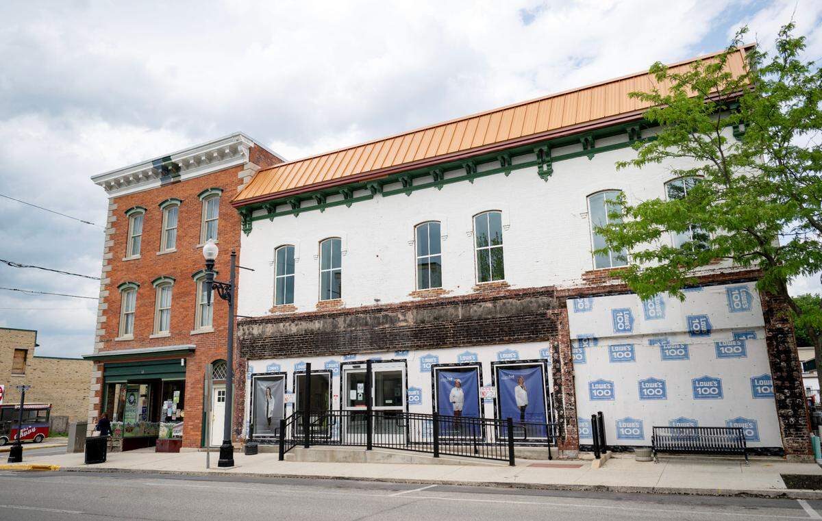 The Moshannon Valley Heritage Center at 22 N. Front St. and The Caring Healthcare Network at 20 N. Front St. in Philipsburg on May 22, 2024.
