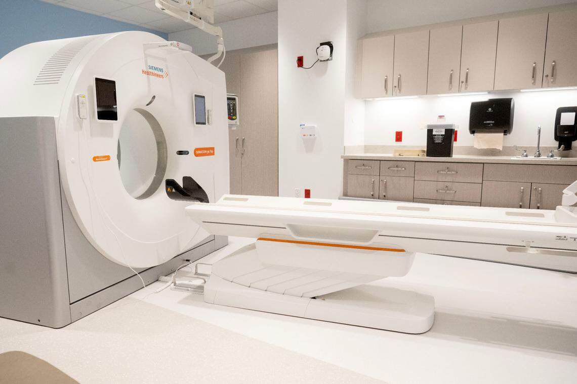A CT Scan in the imaging suite at Penn Highlands State College on Thursday, June 6, 2024.
