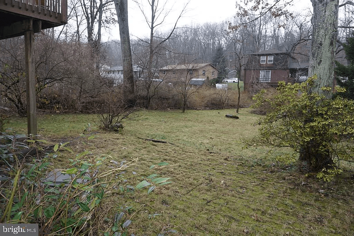 A view of the backyard at 436 Douglas Drive. Photo shared with permission from home’s listing agent, Karen Krupa of RE/MAX Centre Realty.