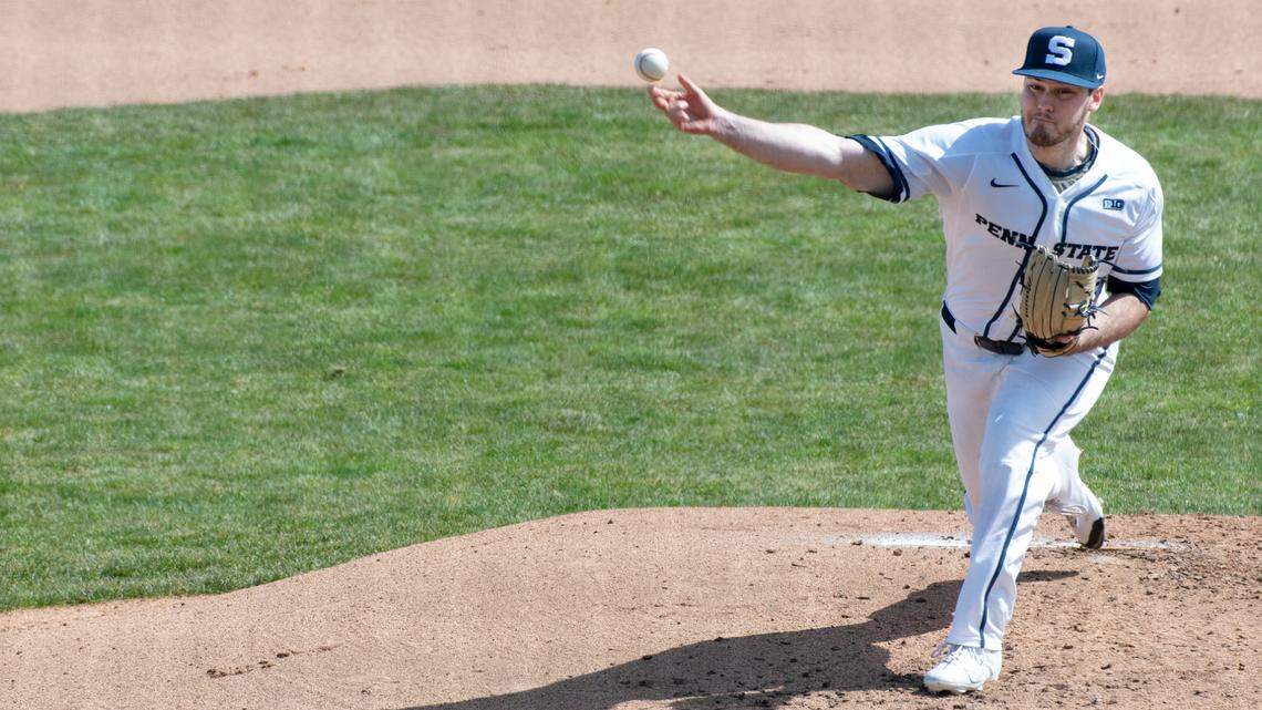 A former Penn State pitcher and a State College Spike were both selected on Day 2 of the MLB Draft