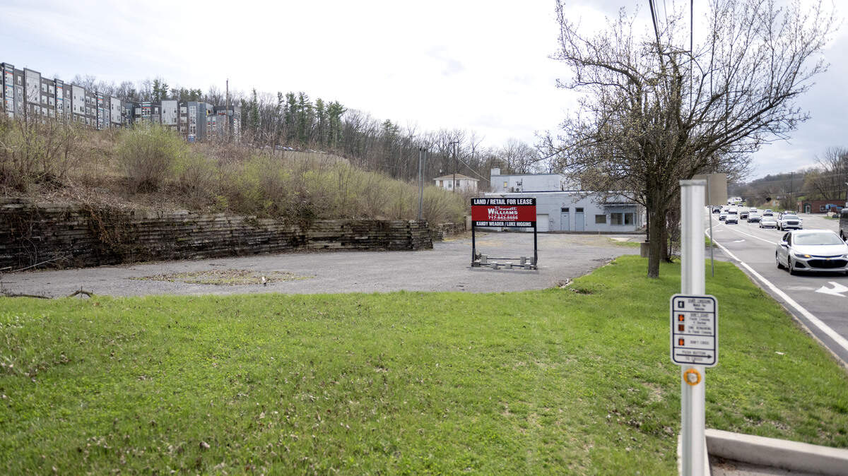 The property at the corner of East College Avenue and Squirrel Drive on Friday, April 3, 2026.  