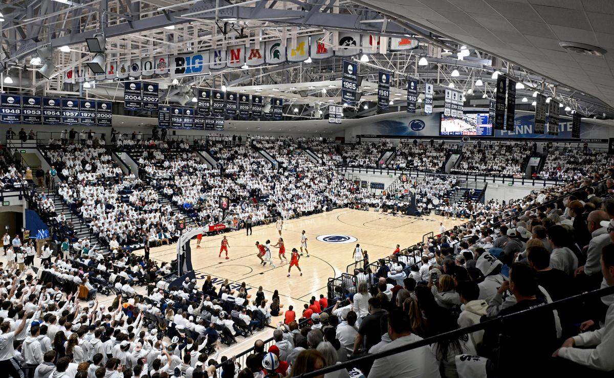 Penn State men’s basketball hosts Ohio State on Thursday, Jan. 30, 2025 at Rec Hall.