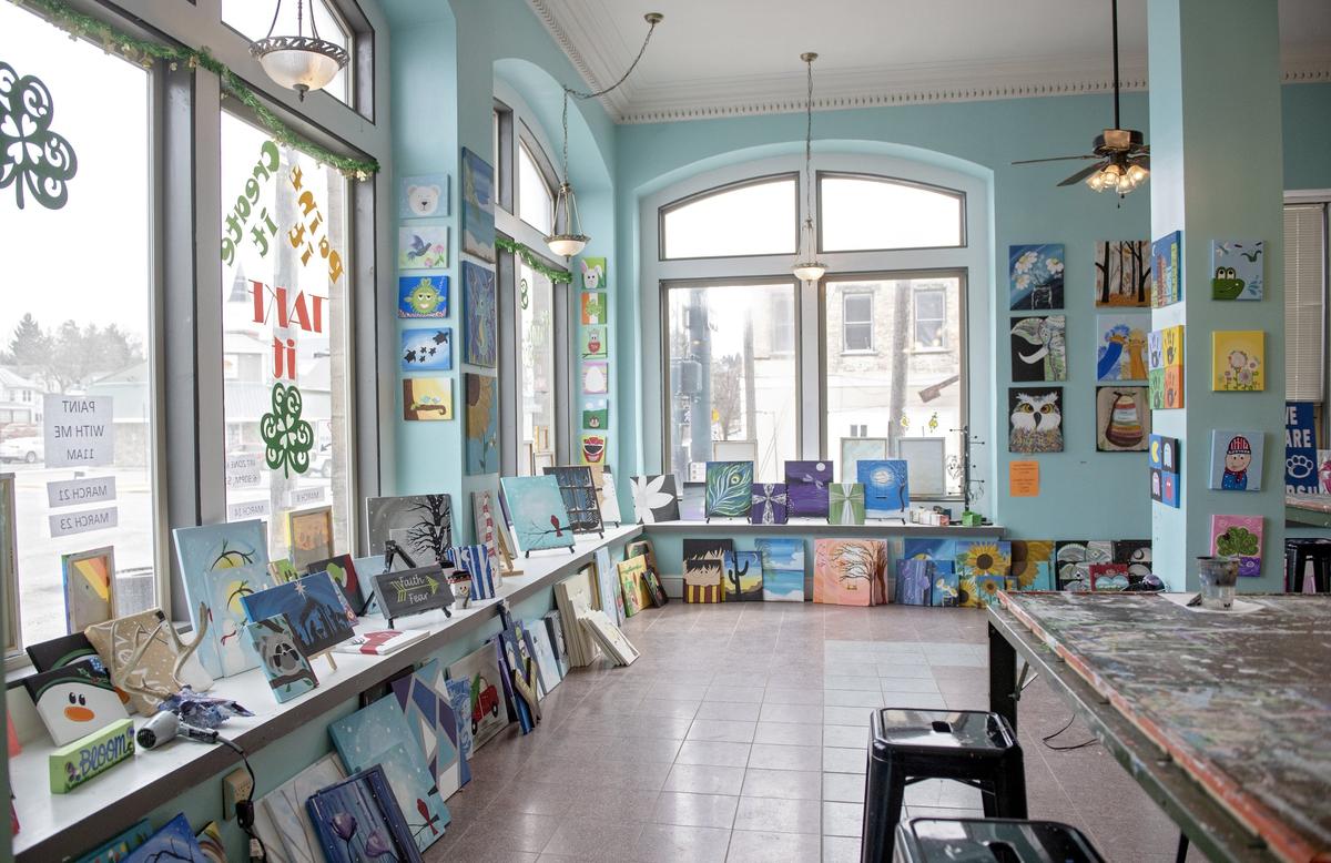 The Painting Broad Studio in Philipsburg.