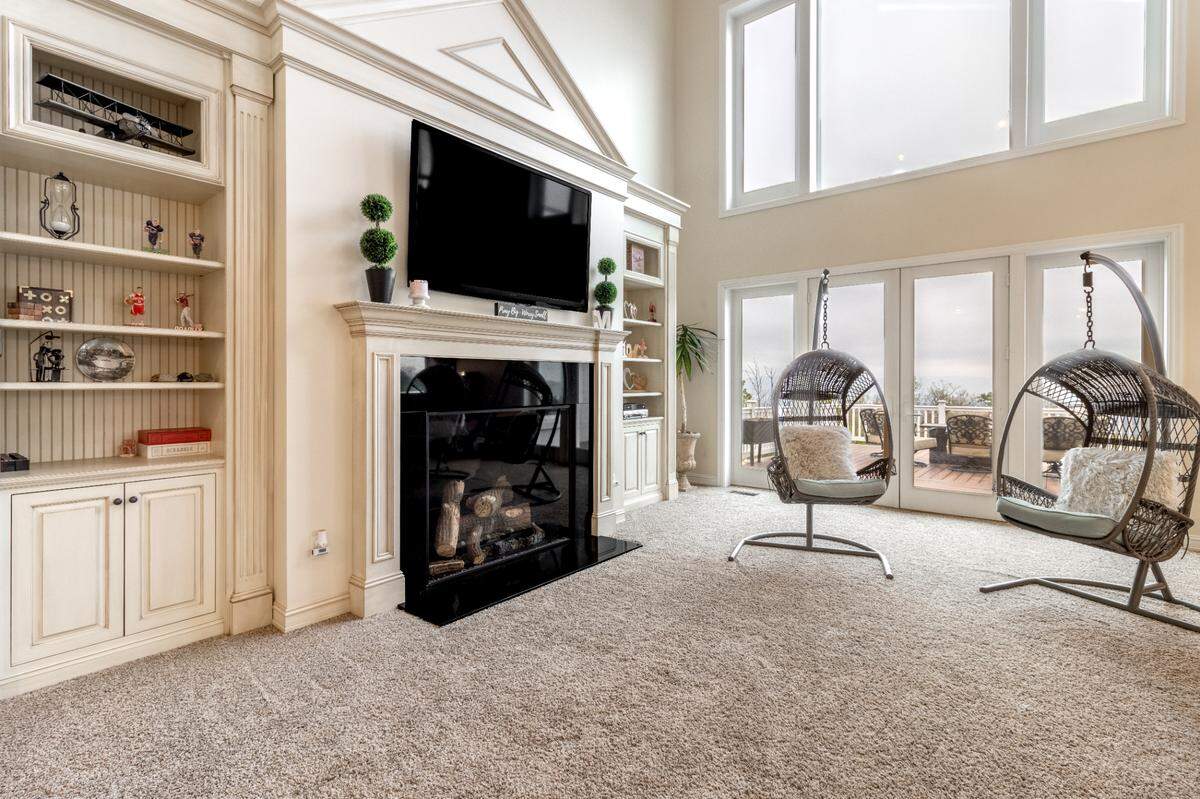 Another view of a living room inside the home at 625 Purdue Mountain Road in Bellefonte. Photo shared with permission from home’s listing agent, Paul Confer of Kissinger, Bigatel and Brower Realtors.