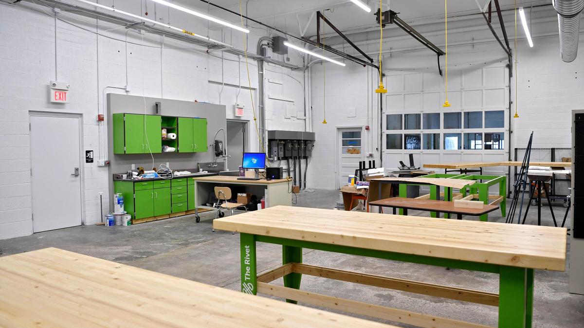 The Rivet at Discovery Space will host upcoming laser cut street map classes.