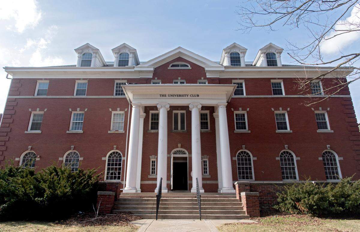 The University Club at 331 W. College Ave. on Friday.
