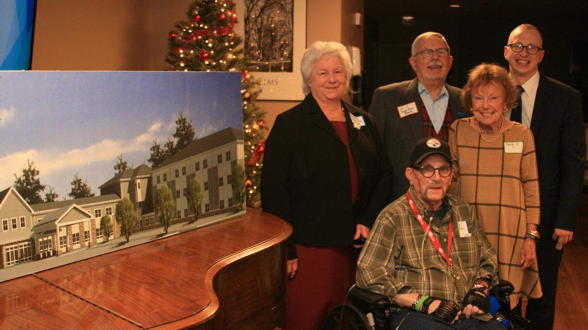 Centre Crest, the skilled-nursing facility in Bellefonte, kicked off a new fundraising campaign in Centre County on Wednesday.