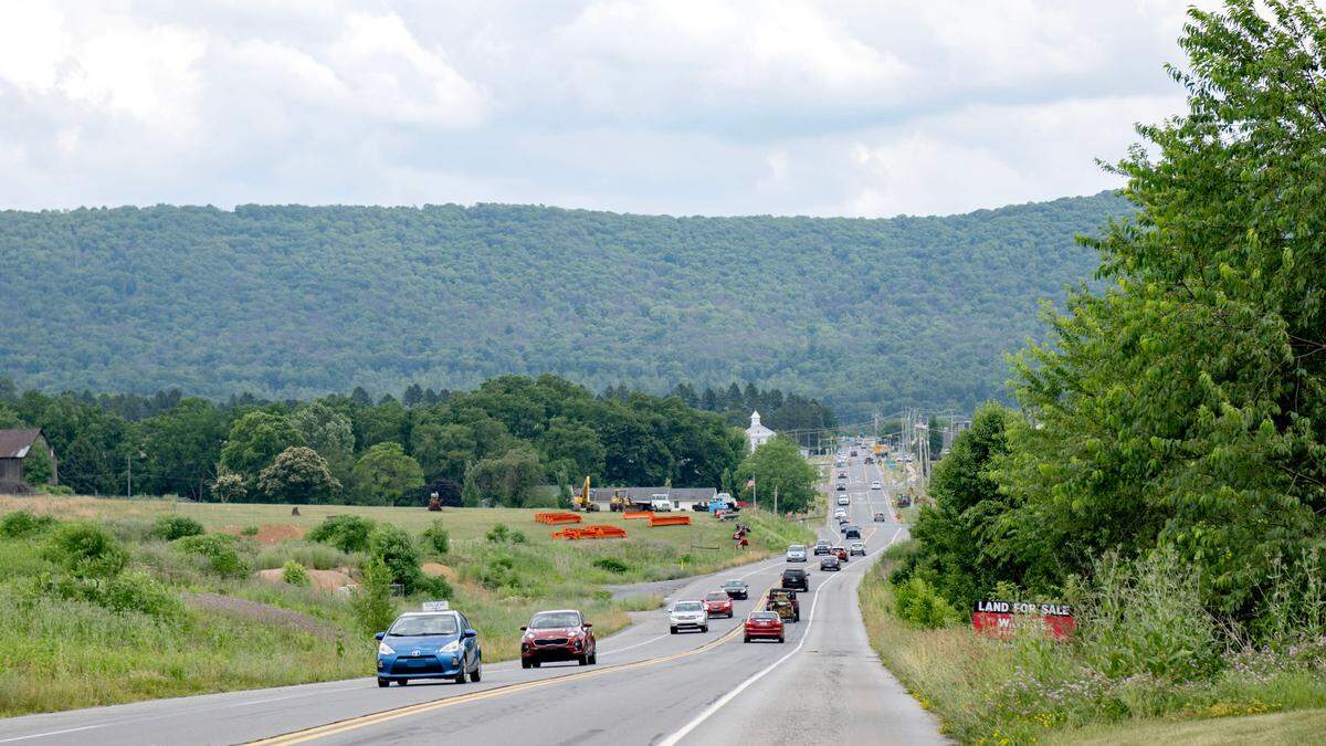 Traffic travels along Shiloh Road on Wednesday, June 26, 2024.