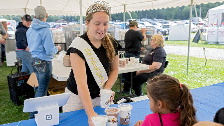 9,000 milkshakes in 3 days: PA Dairymen’s Association’s famous treat a draw at Ag Progress Days