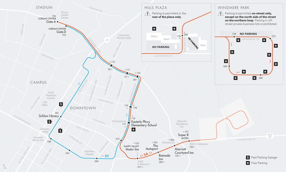 The Centre Area Transportation Authority is once again offering a low-cost shuttle service for fans heading to Beaver Stadium this fall.