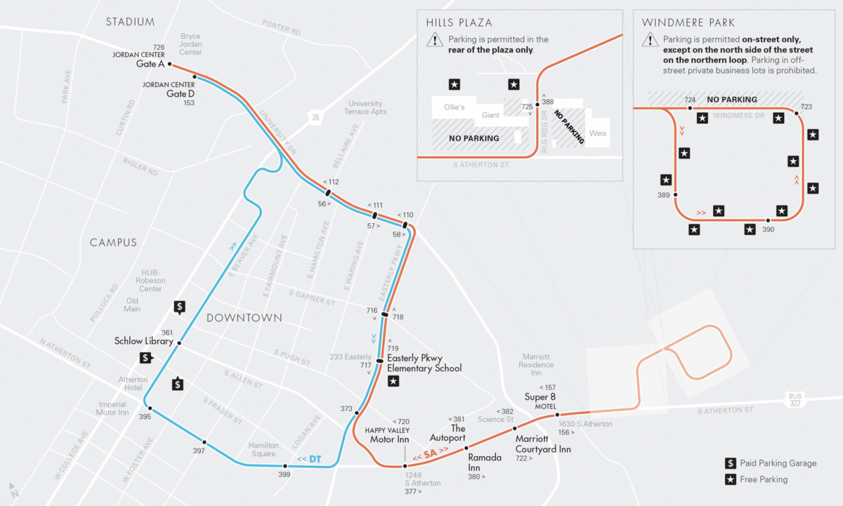 The Centre Area Transportation Authority is once again offering a low-cost shuttle service for fans heading to Beaver Stadium this fall.