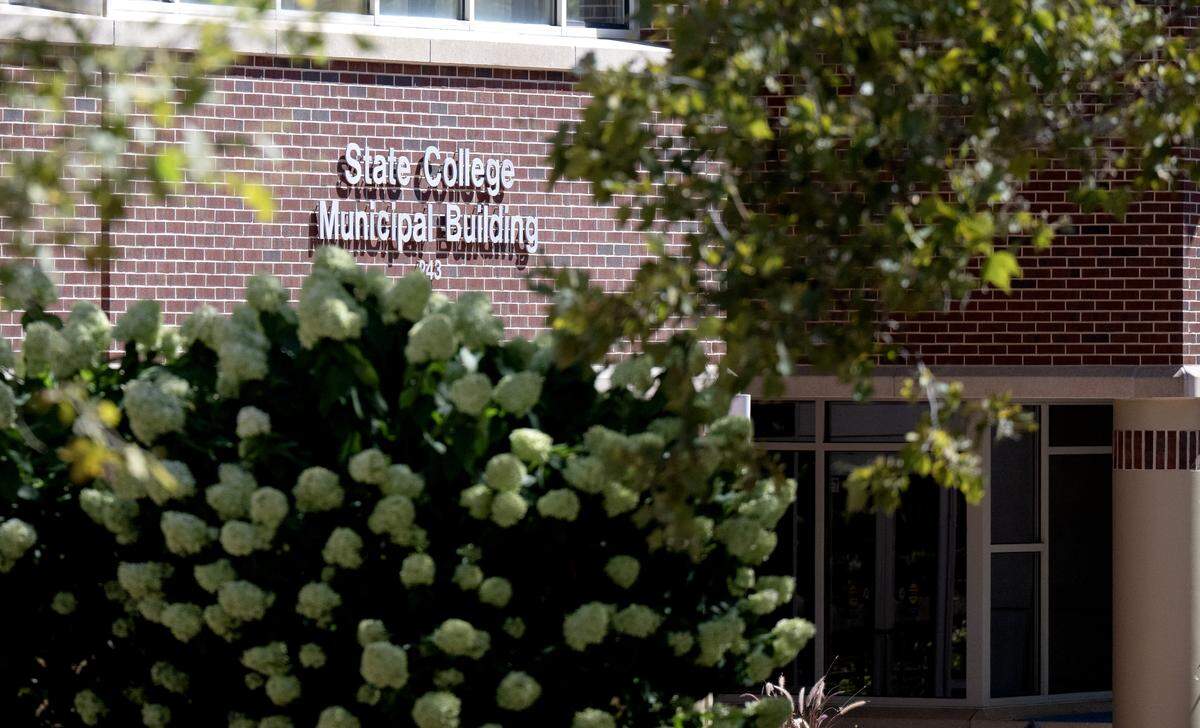 The State College Municipal Building on Allen Street on Wednesday, Sept. 3, 2025.