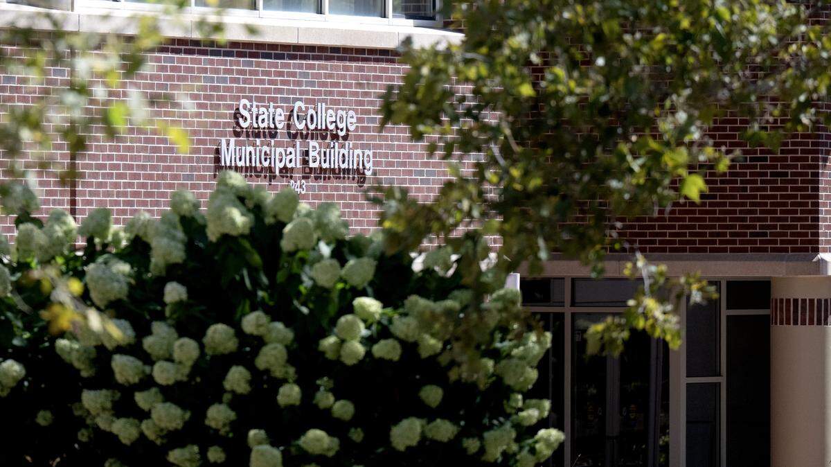 The State College Municipal Building on Allen Street is pictured on Sept. 3, 2025.