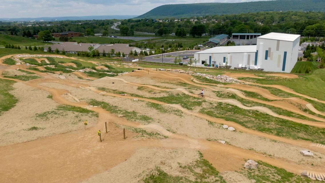 New park offers cyclists of all ages a chance to develop skills. See what it looks like