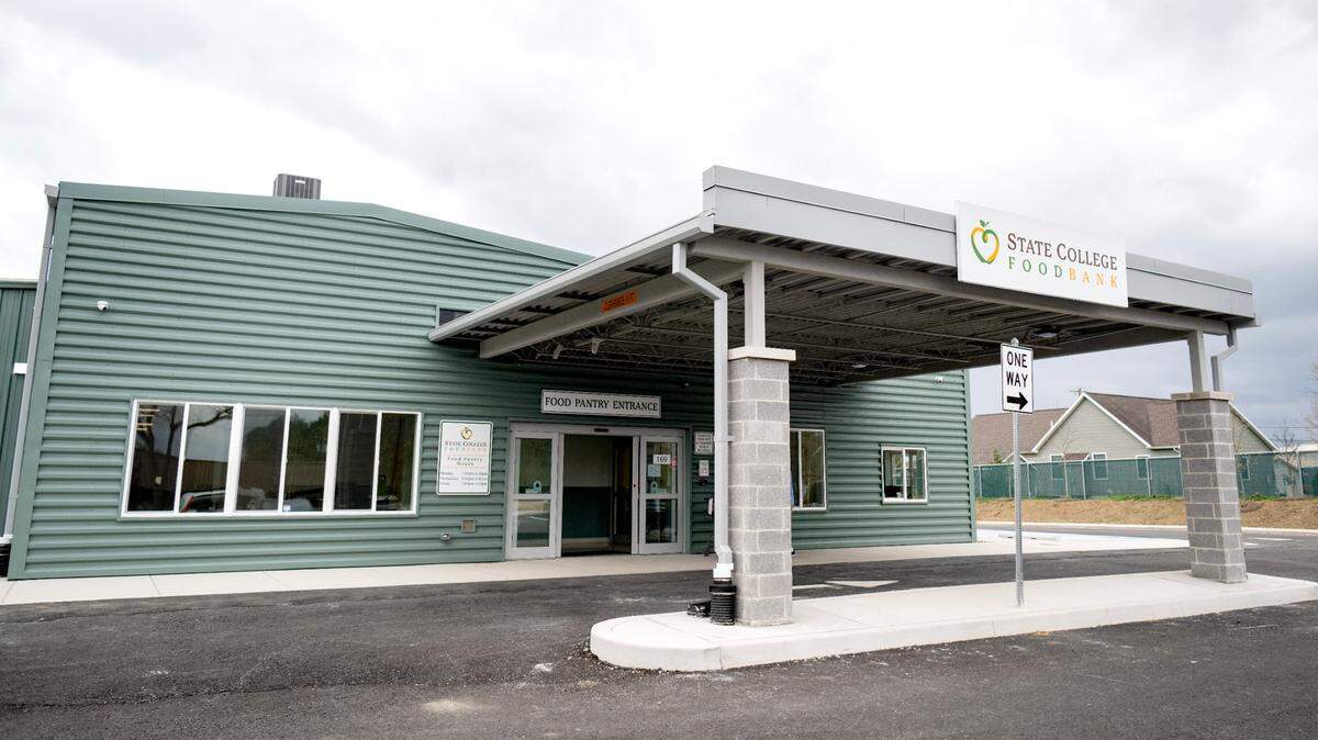 The State College Food Bank is pictured on April 10, 2024.