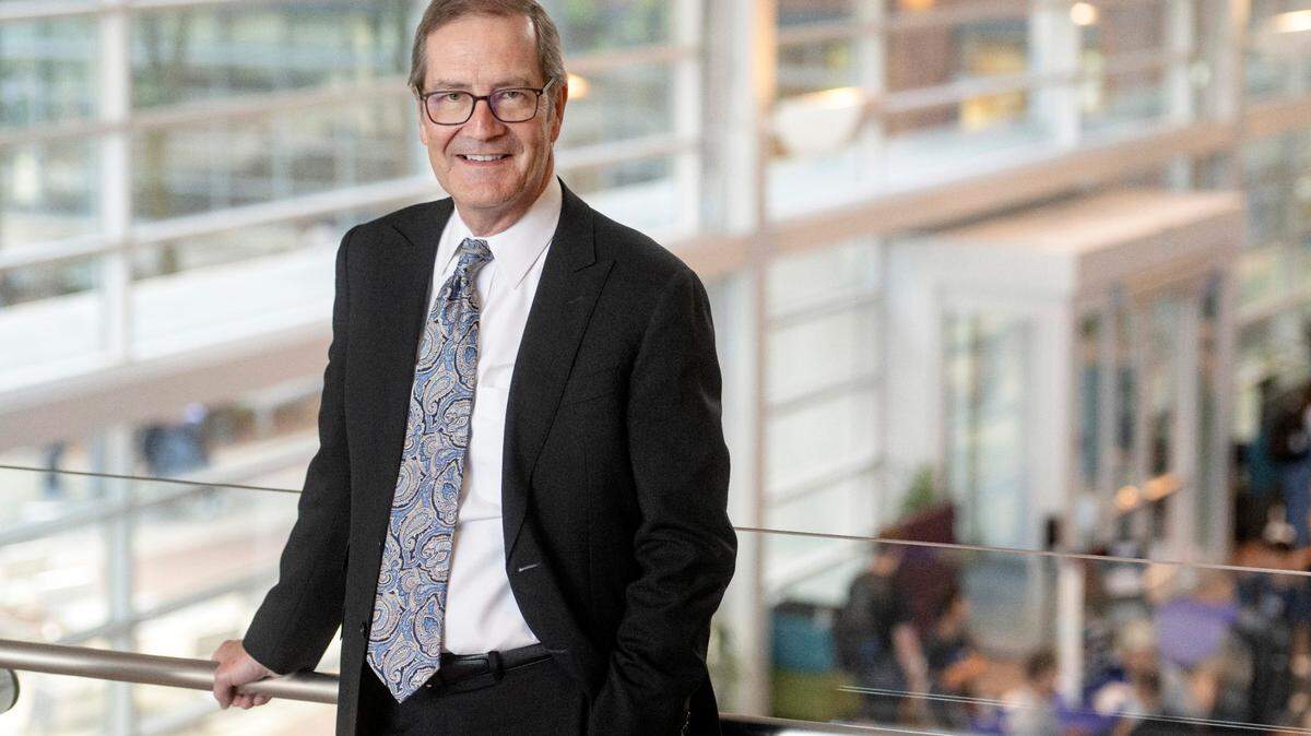 Dean of the Smeal College of Business Charles Whiteman in the business building on Thursday, Aug. 8, 2022.