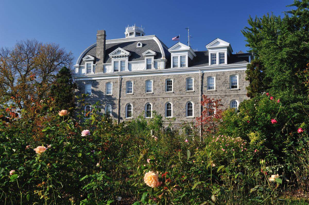 “Parrish Hall at Swarthmore College is seen in this file photo.