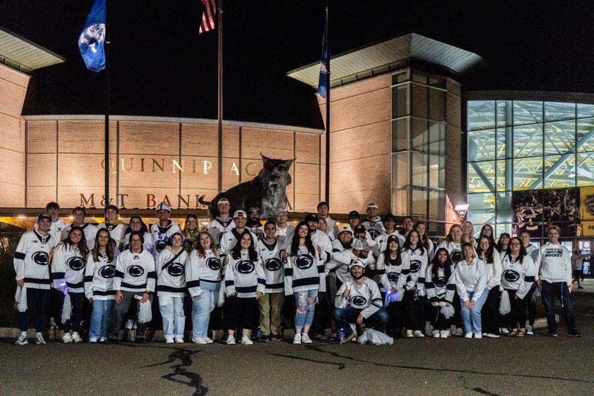 Members of the Roar Zone traveled to Quinnipiac in October