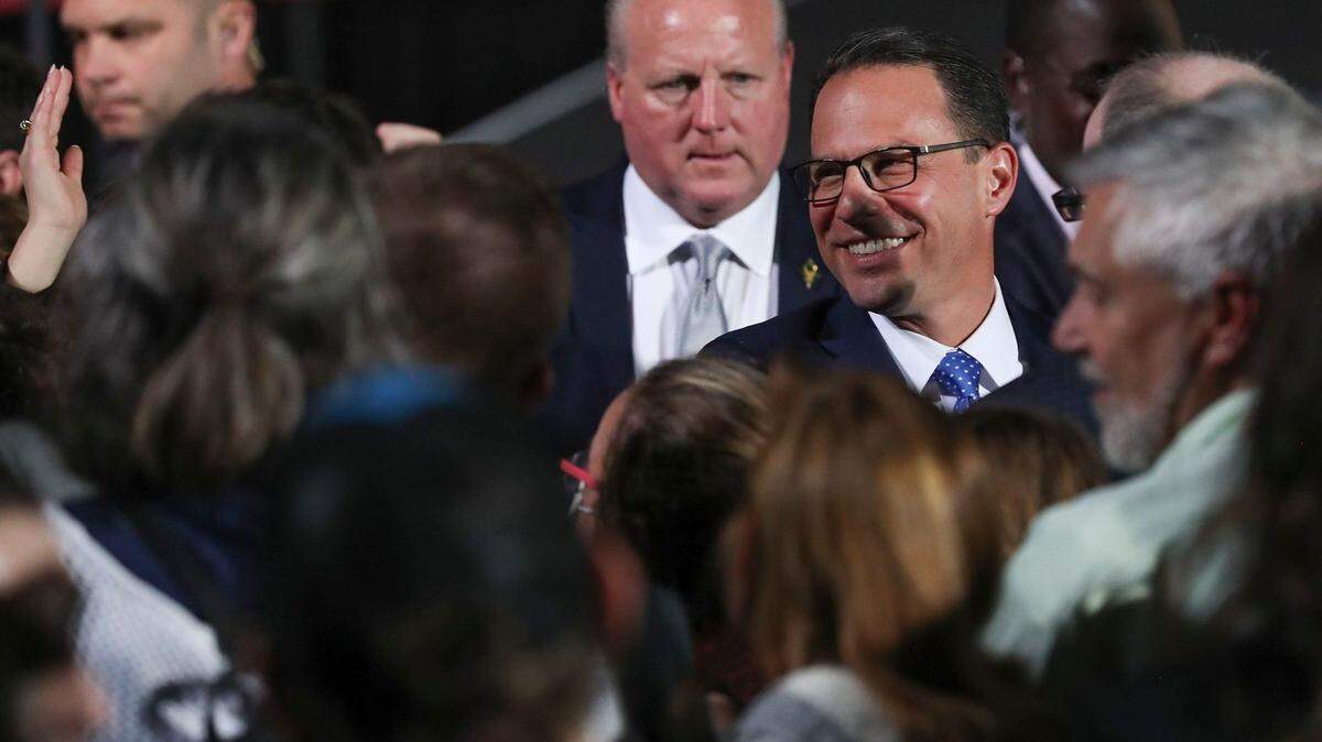 Pennsylvania’s next governor Josh Shapiro on the night of the Nov. 8, 2022 midterm election.