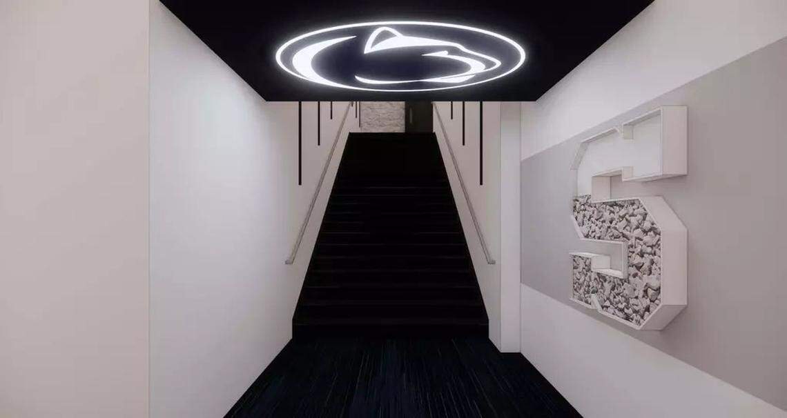 Penn State Athletics released renderings for Greenberg Indoor Sports Complex renovations.