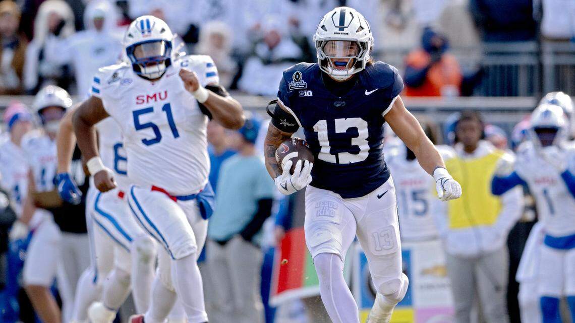 Three takeaways from Penn State’s 38-10 win over SMU in College Football Playoff game