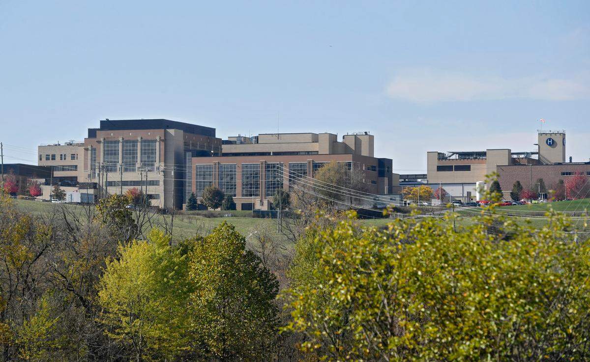 A view of Mount Nittany Medical Center on Wednesday, Oct. 21, 2020.