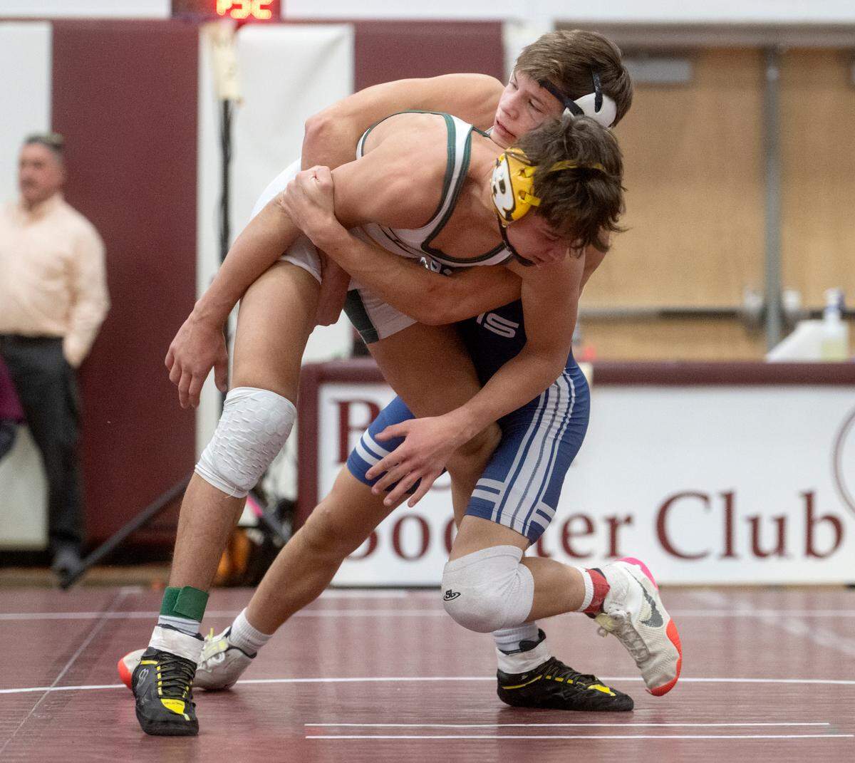 Penns Valley’s Colten Shunk leads the county with five technical falls.