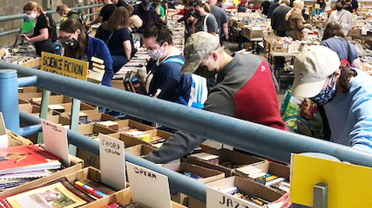 The AAUW State College Used Book Sale will be held May 13-16 at the Penn State Ag Arena.