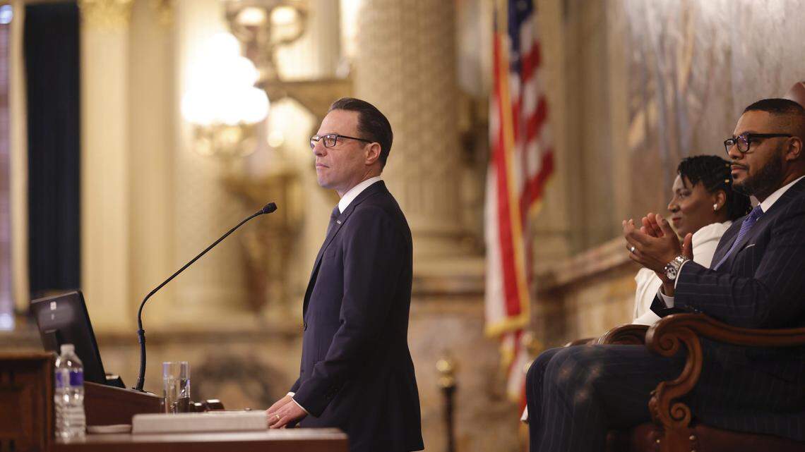 Shapiro calls for more investment in Pa.’s poorest schools, public transit agencies as part of $53.2B budget pitch