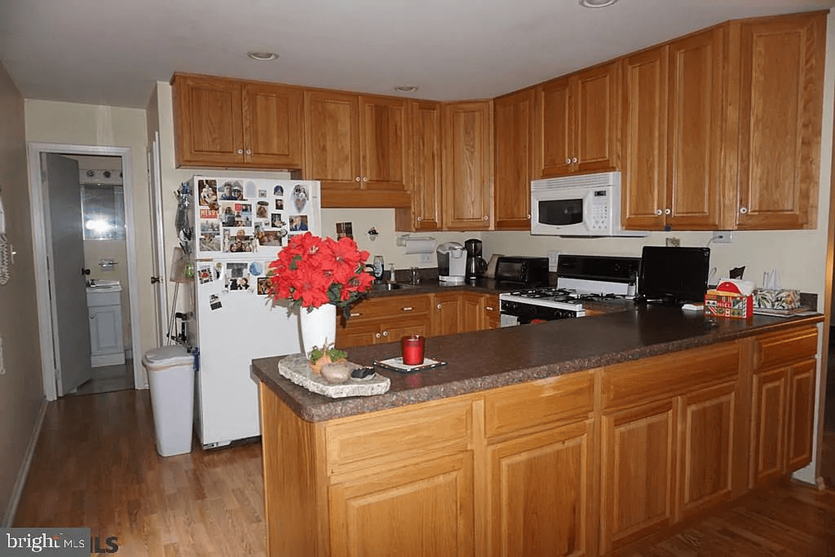 A view of the kitchen at 436 Douglas Drive. Photo shared with permission from home’s listing agent, Karen Krupa of RE/MAX Centre Realty.